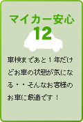 マイカー安心12